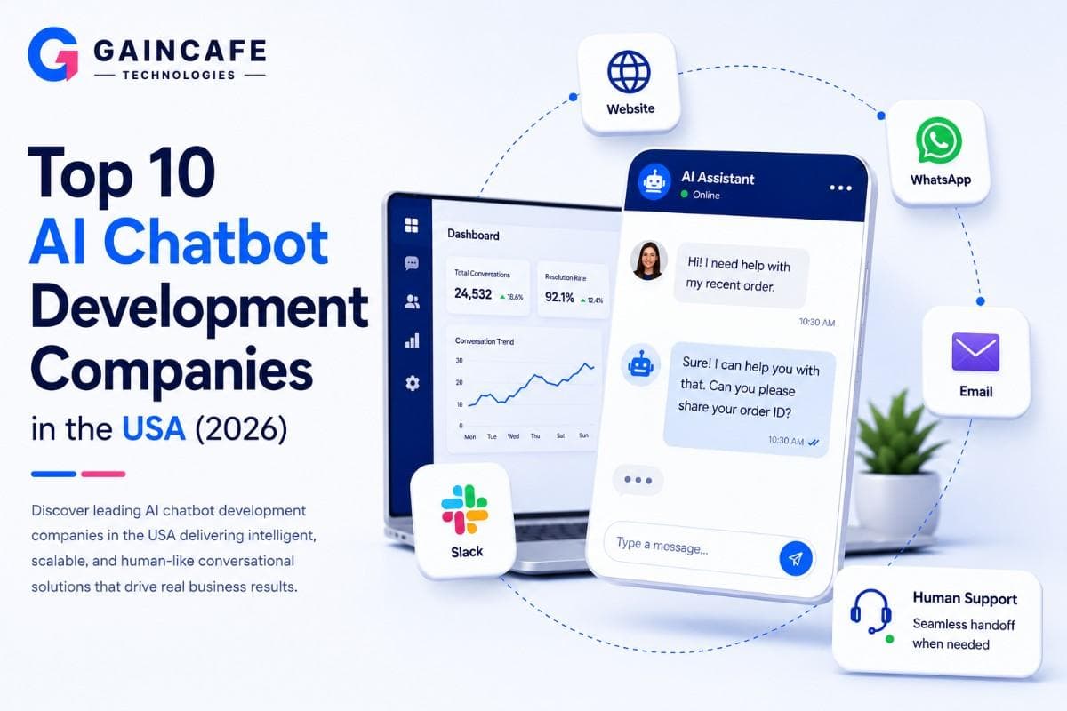 Top 10 AI Chatbot Development Companies in the USA (2026)