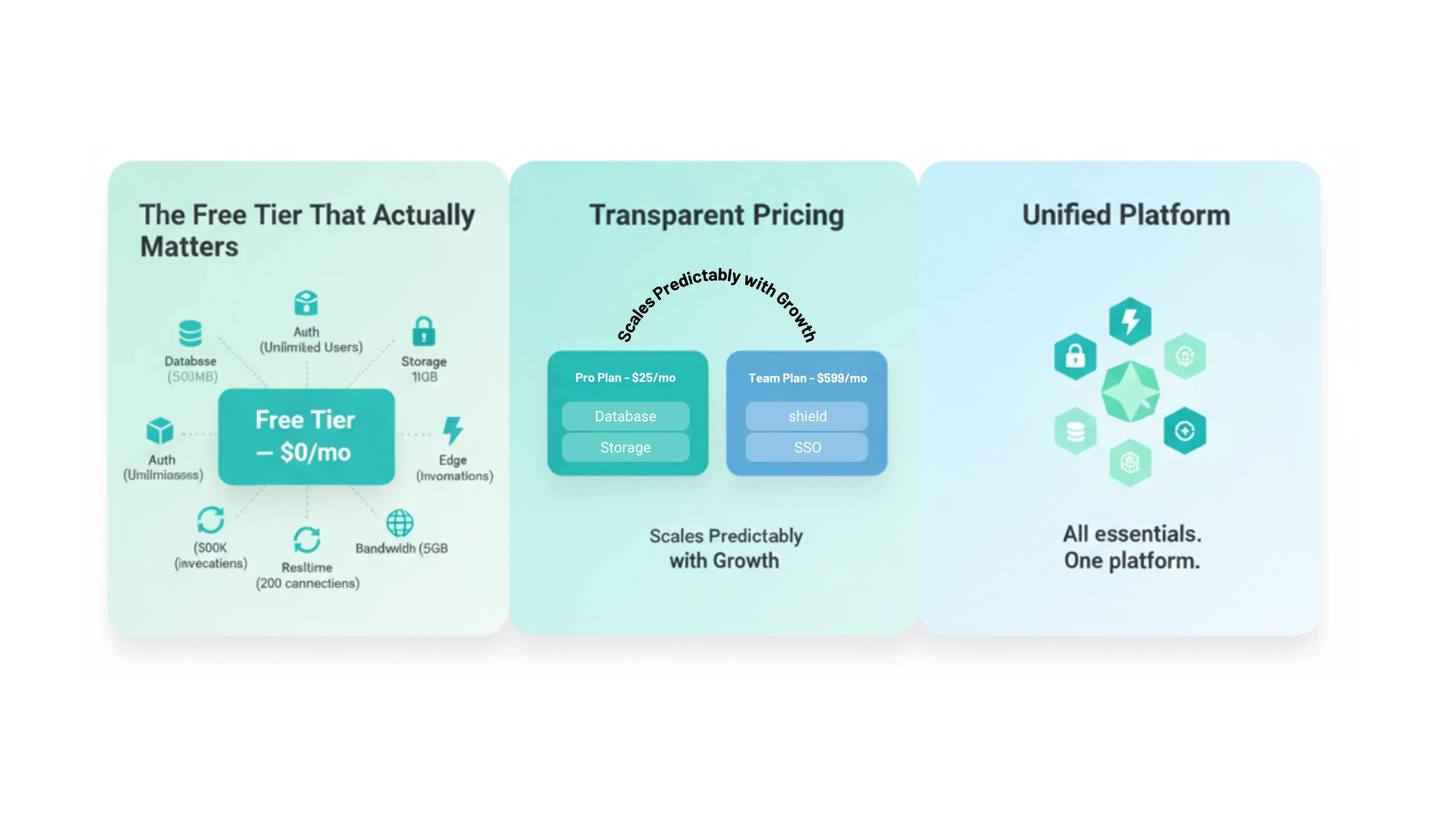 Supabase: Postgres, Auth, Storage, Realtime, Edge Functions