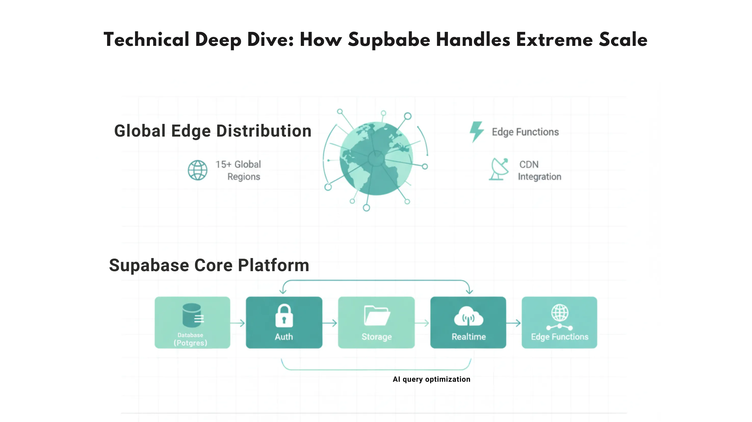 Supabase: Postgres, Auth, Storage, Realtime, Edge Functions