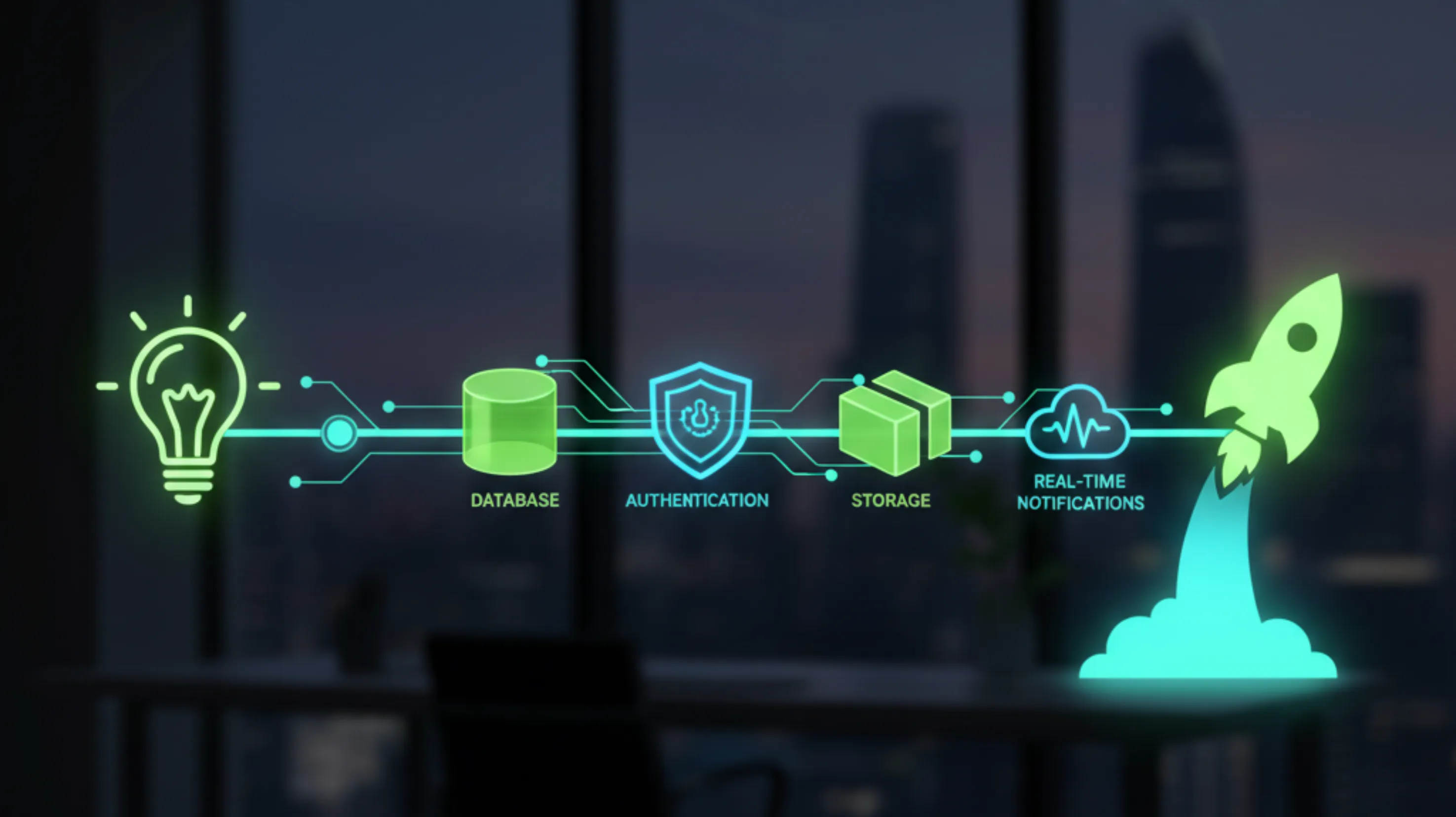 Supabase: Postgres, Auth, Storage, Realtime, Edge Functions