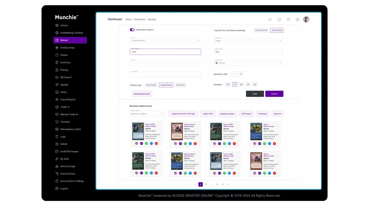 Suggestion Cards - Before