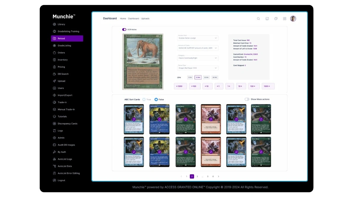 OCR Scanning - Before