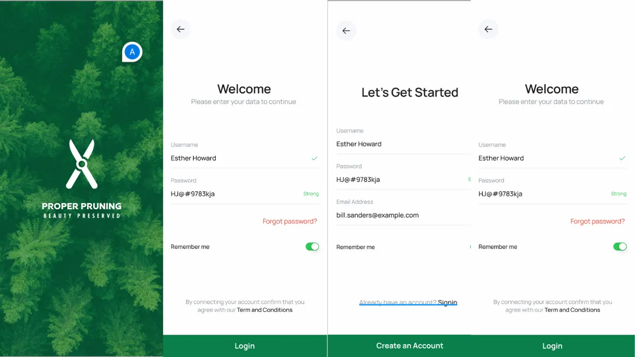 Web App Booking Dashboard - After